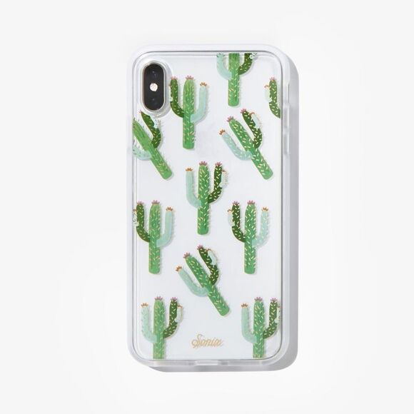 Sonix Apple iPhone XS MAX Clear Coat Prickly Pear Phone Case D6 - Picture 1 of 5